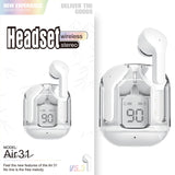 Mini Bluetooth Buds: ENC, Display, Sports & Music