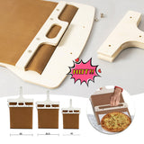 3-in-1 Wooden Pizza Peel Set | Safe & Non-Stick Pizza Spatula (UAE)