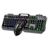 Gamer using the Friends Wolf KT600 keyboard and mouse set during an intense gaming session