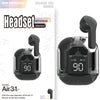 Mini Bluetooth Buds: ENC, Display, Sports & Music