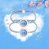 Totwoo Blue Lovers Induction Bracelet A Pair Of Long-distance Lovers