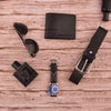 Men's Watch Wallet Perfume Belt Set Gift Box