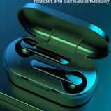 Y9 Bluetooth Earbuds 5.0 TWS Wireless Headphone Stereo Gaming Band