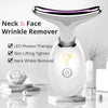 Electric Microcurrent Wrinkle Remover LED Photon Face Beauty Device For Woman