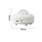 Projecteur d'étoiles Galaxy LED Bluetooth, veilleuse, projecteur de ciel étoilé, lampe de nuit, décoration de chambre, cadeau de Noël ou d'anniversaire pour enfants
