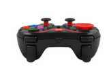 Black S5 Plus mobile game controller with ergonomic design and USB connection