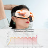 Heated Vibration Eye Massager: White/Pink, Relaxation for Tired Eyes  pen_spark
