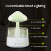 Rain Cloud USB Humidifier Water Drip Mushroom Rain Cloud Diffuser Water Drop Sound Aroma Lamp For Household