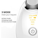 Electric Microcurrent Wrinkle Remover LED Photon Face Beauty Device For Woman