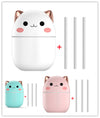 Ultra-Silent USB Cat Humidifier with LED Cool Mist