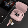 Mini Bluetooth Buds: ENC, Display, Sports & Music