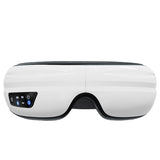 Heated Vibration Eye Massager: White/Pink, Relaxation for Tired Eyes  pen_spark