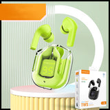 Mini Bluetooth Buds: ENC, Display, Sports & Music